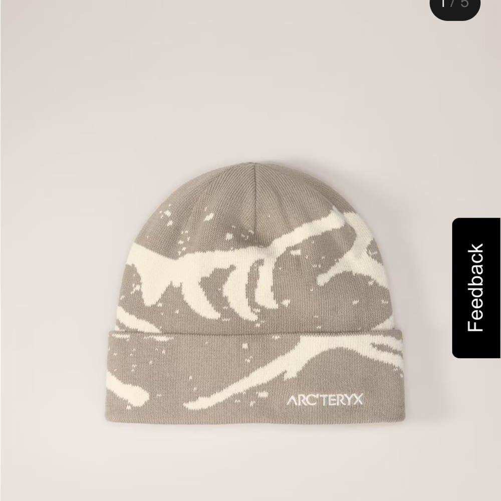 Grey / Cream Arcteryx hat